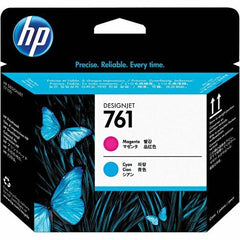 Hewlett-Packard - Cyan & Magenta Printhead - Use with HP Designjet T7100 - USA Tool & Supply