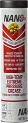 Nano Pro MT - 14 oz Cartridge Lithium High Temperature Grease - Dark Red, Extreme Pressure & High Temperature, 500°F Max Temp, NLGIG 2, - USA Tool & Supply