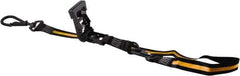 Erickson Manufacturing - 8' Long x 1-1/2" Wide, 2,000 Lb Basket Capacity, Polyester & Steel Web Sling - USA Tool & Supply