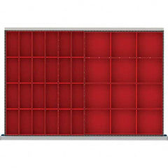 LISTA - 36-Compartment Drawer Divider Layout for 3.15" High Drawers - USA Tool & Supply
