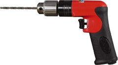 Sioux Tools - 1/4" Keyed Chuck - Pistol Grip Handle, 23,000 RPM, 12 LPS, 0.5 hp, 90 psi - USA Tool & Supply