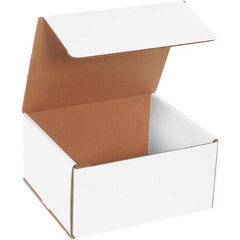 Made in USA - Pack of (50), 7" Wide x 8" Long x 4" High Corrugated Shipping Boxes - USA Tool & Supply