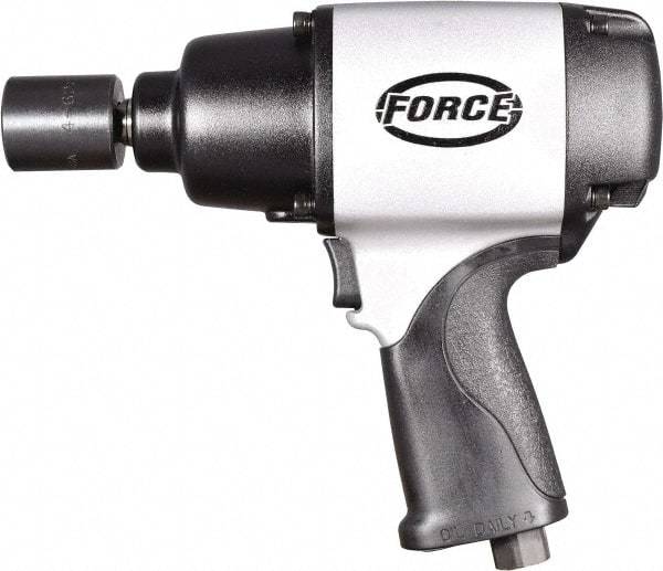 Sioux Tools - 1/2" Drive, 7,000 RPM, 500 Ft/Lb Torque Impact Wrench - Pistol Grip Handle, 860 IPM, 5.7 CFM, 90 psi, 1/4" Inlet - USA Tool & Supply