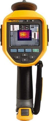 Fluke - -14 to 1,832°F (-10 to 1,000°C) Thermal Imaging Camera - 3-1/2" Color LCD Display, 4 GB Storage Capacity, 640 x 480 Resolution - USA Tool & Supply