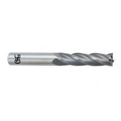 8mm Dia. x 76mm Overall Length 4-Flute Square End Solid Carbide SE End Mill-Round Shank-Center Cutting-Uncoated - USA Tool & Supply