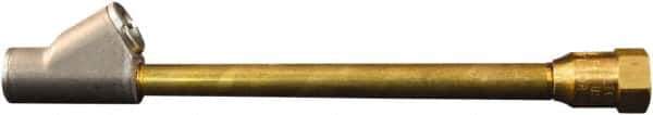 Milton - 150 Max psi Closed Check Brass Air Chuck - Straight Dual Foot Chuck, 1/4 FNPT - USA Tool & Supply