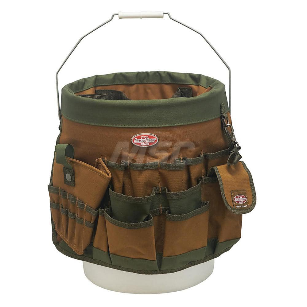 Tool Bag & Tote: 56 Pocket 11″ OAW, Polyester