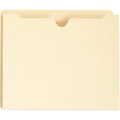 Universal One - 9-5/8 x 11-3/4", Letter Size, Manila, File Jacket - 11 Point Stock - USA Tool & Supply