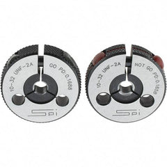 SPI - Ring Thread Go/No Gages Go/No Go: Go; No Go Thread Size: #10-32 - USA Tool & Supply