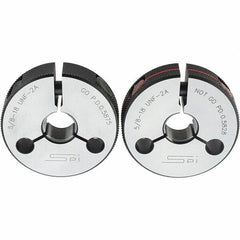 SPI - Ring Thread Go/No Gages Go/No Go: Go; No Go Thread Size: 5/8-18 - USA Tool & Supply