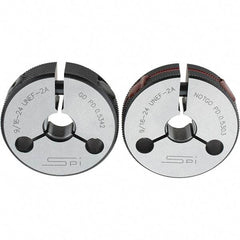 SPI - Ring Thread Go/No Gages Go/No Go: Go; No Go Thread Size: 9/16-24 - USA Tool & Supply