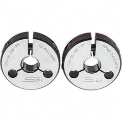 SPI - Ring Thread Go/No Gages Go/No Go: Go; No Go Thread Size: 1/2-20 - USA Tool & Supply