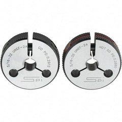 SPI - Ring Thread Go/No Gages Go/No Go: Go; No Go Thread Size: 5/16-32 - USA Tool & Supply