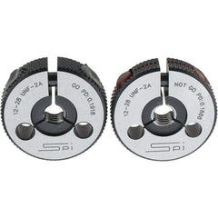 SPI - Ring Thread Go/No Gages Go/No Go: Go; No Go Thread Size: #12-28 - USA Tool & Supply