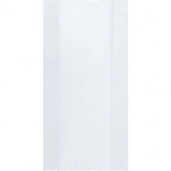 Value Collection - Pack of (1,000), 8 x 18", 2 mil Gusseted Poly Bags - USA Tool & Supply
