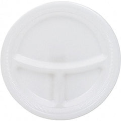 Solo - 9" Foam Plates - White - USA Tool & Supply