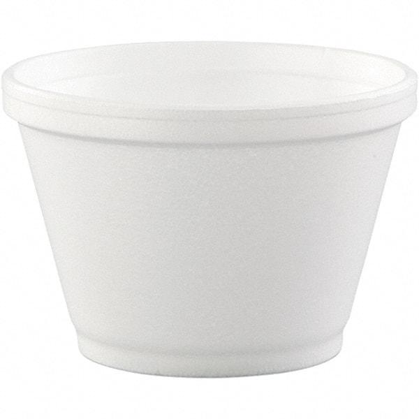 DART - 6 oz Foam Container - White - USA Tool & Supply