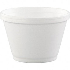 DART - 6 oz Foam Container - White - USA Tool & Supply