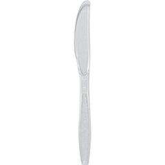 Solo - Heavyweight Plastic Knives - Clear - USA Tool & Supply