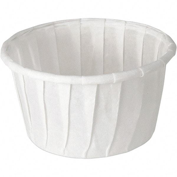 Solo - 1-1/4 oz Paper Portion Cups - White - USA Tool & Supply