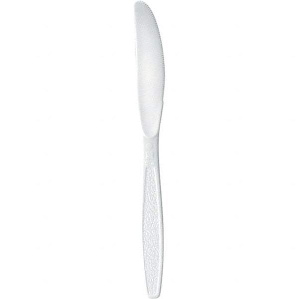 Solo - Extra-Heavy Polystyrene Knives - White - USA Tool & Supply