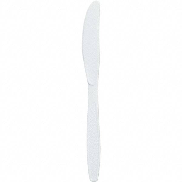 Solo - Extra Heavyweight Plastic Knives - White - USA Tool & Supply