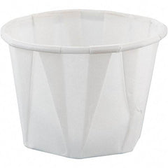 Solo - 1 oz Paper Portion Cups - White - USA Tool & Supply