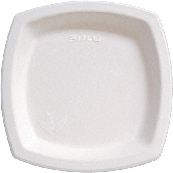 Solo - 8-1/4" Bare Eco-Forward Sugarcane Dinnerware - Ivory - USA Tool & Supply