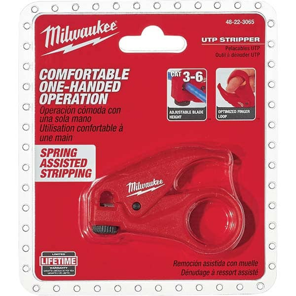 Milwaukee Tool - Wire & Cable Strippers Type: Wire Stripper Maximum Capacity: 6 AWG - USA Tool & Supply