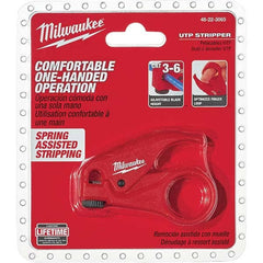 Milwaukee Tool - Wire & Cable Strippers Type: Wire Stripper Maximum Capacity: 6 AWG - USA Tool & Supply