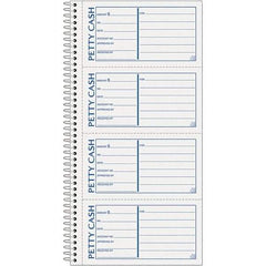 TOPS - 200 Sheet, 5-1/2 x 11", Receipt Book - Pink & White - USA Tool & Supply