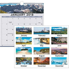 AT-A-GLANCE - 12 Sheet, 12 x 12", Wall Calendar - USA Tool & Supply