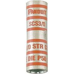 Panduit - Butt Splice Terminals Insulation Material: None Connection Type: Crimp-On - USA Tool & Supply