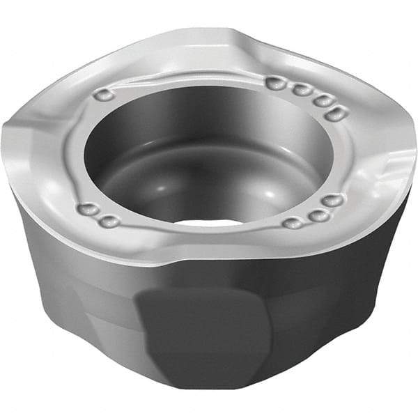 Sandvik Coromant - 600R1252 MM Grade 1130 Carbide Milling Insert - AlTiCrN Finish, 5.2mm Thick, 12mm Inscribed Circle, 6mm Corner Radius - USA Tool & Supply