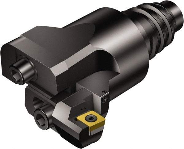 Sandvik Coromant - 32mm Min Bore Diam, Size E20 Steel Modular Boring Cutting Unit Head - 0.5906" Max Bore Depth, Through Coolant - USA Tool & Supply