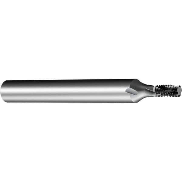 Sandvik Coromant - 0.1181" Cutting Diam, 3 Flute, Solid Carbide Helical Flute Thread Mill - Internal Thread, 1/4" LOC, 6mm Shank Diam - USA Tool & Supply