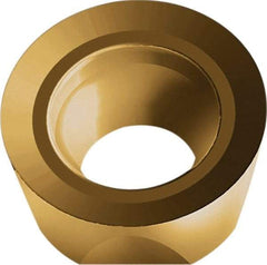 Walter - ROHX1604M0 D57 Grade WKP35G Carbide Milling Insert - TiAlN/TiN Finish, 5.56mm Thick, 16mm Inscribed Circle, 8mm Corner Radius - USA Tool & Supply