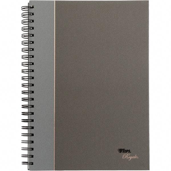 TOPS - 96 Sheet, 8-1/4 x 11-3/4", Legal/Wide (Style) Business Notebook - Black & Gray - USA Tool & Supply