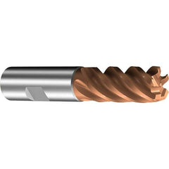 Sandvik Coromant - 16mm, 5 Flute, Solid Carbide, 4mm Corner Chamfer End Mill - 42° Helix, 34mm LOC - USA Tool & Supply