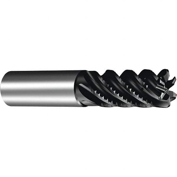 Sandvik Coromant - 16mm, 6 Flute, Solid Carbide, 3mm Corner Chamfer End Mill - 42° Helix, 34mm LOC - USA Tool & Supply