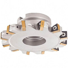 Iscar - Indexable Slotting Cutters Connection Type: Shell Mount Cutting Width (mm): 14.00 - USA Tool & Supply