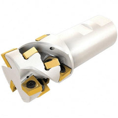 Iscar - Indexable Square-Shoulder End Mills Shank Diameter (mm): 40.00 Series: Helislot - USA Tool & Supply