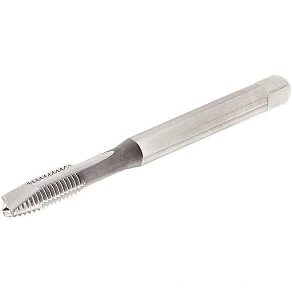 Iscar - M12x1.00 Metric Fine 3 Flute 6H Modified Bottoming Spiral Flute Tap - Cobalt, Oxide Finish, 100mm OAL, Right Hand Flute, Right Hand Thread, Series TPS MF - Exact Industrial Supply