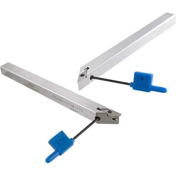 Iscar - PVAC, Right Hand Cut, 5/8" Shank Height x 5/8" Shank Width, Neutral Rake Indexable Turning Toolholder - 5.905" OAL, VC.T 22.. Insert Compatibility, Series Isoturn - USA Tool & Supply