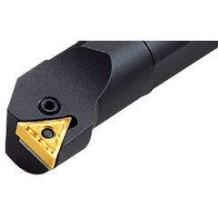 Iscar - 24mm Min Bore Diam, 200mm OAL, 20mm Shank Diam, S-PTFN Indexable Boring Bar - 32mm Max Bore Depth, TNMG 110304 Insert, Clamp Holding Method - USA Tool & Supply