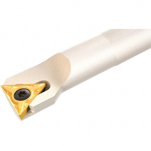 Iscar - STFC, Right Hand Cut, 12mm Shank Height x 12mm Shank Width, Neutral Rake Indexable Turning Toolholder - 80mm OAL, TC.. Insert Compatibility, Series Isoturn - USA Tool & Supply