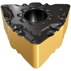 Iscar - WNMG433 F3P Grade IC830 Carbide Turning Insert - TiAlN/AlTiN/TiN Finish, 80° Trigon, 12.7mm Inscr Circle, 4.76mm Thick, 1.2mm Corner Radius - USA Tool & Supply