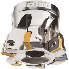Iscar - Indexable High-Feed Face Mills Cutting Diameter (Decimal Inch): 3.07 Cutting Diameter (mm): 78 - USA Tool & Supply