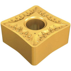 Iscar - QNMG432 GN Grade IC830 Carbide Turning Insert - TiAlN/AlTiN/TiN Finish, 80° Square, 12.7mm Inscr Circle, 4.76mm Thick, 0.8mm Corner Radius - USA Tool & Supply
