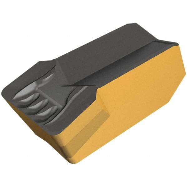 Iscar - 304GIMY Y Grade IC4, 3mm Cutting Width Carbide Grooving Insert - 2.5mm Max Depth of Cut, 0.4mm Corner Radius, Uncoated - USA Tool & Supply